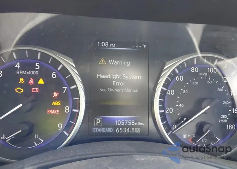 2015 Infiniti Q50 Premium z USA, uszkodzony, nr VIN JN1BV7AR3FM413423